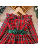 Vestido Infantil  Mariah Xadrez