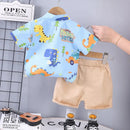 Conjunto Infantil Dino Estampado 2 PÇS