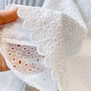 Conjunto Infantil Renda Branco