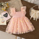 Vestido Infantil Margaridinhas