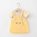 Vestido Infantil Bolso Coelhinho