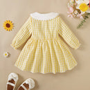 Vestido Infantil Xadrez Sophia