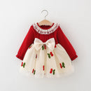Vestido Infantil Cereja Encanto