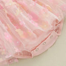 Romper Infantil Florzinha + Laçinho - Loja BiBia