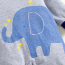 Macacão Infantil Elefantinho + Gorro