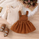 Conjunto Salopete Infantil Brenda