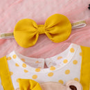 Romper Infantil Baby Ursinho + Faixa