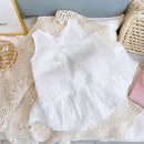 Conjunto Infantil Renda Branco