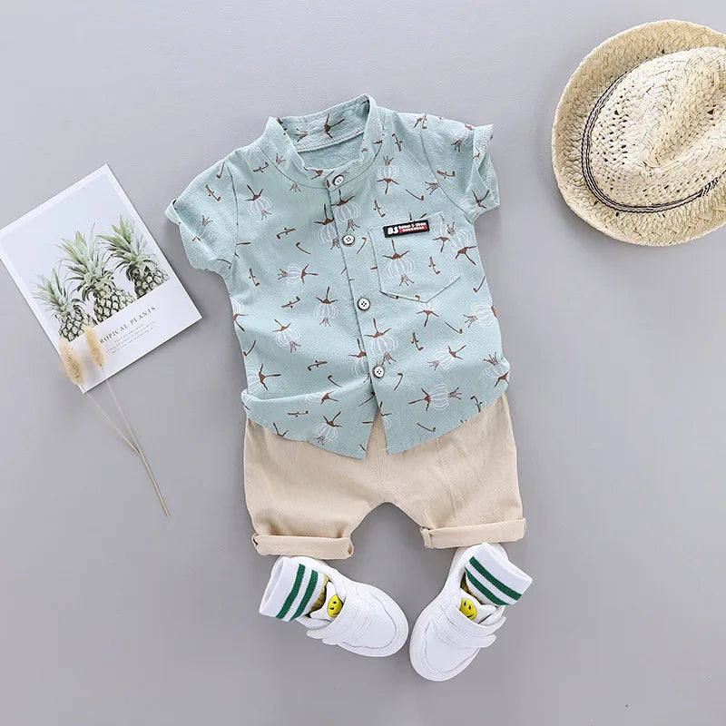 Conjunto Infantil Floral Brisa