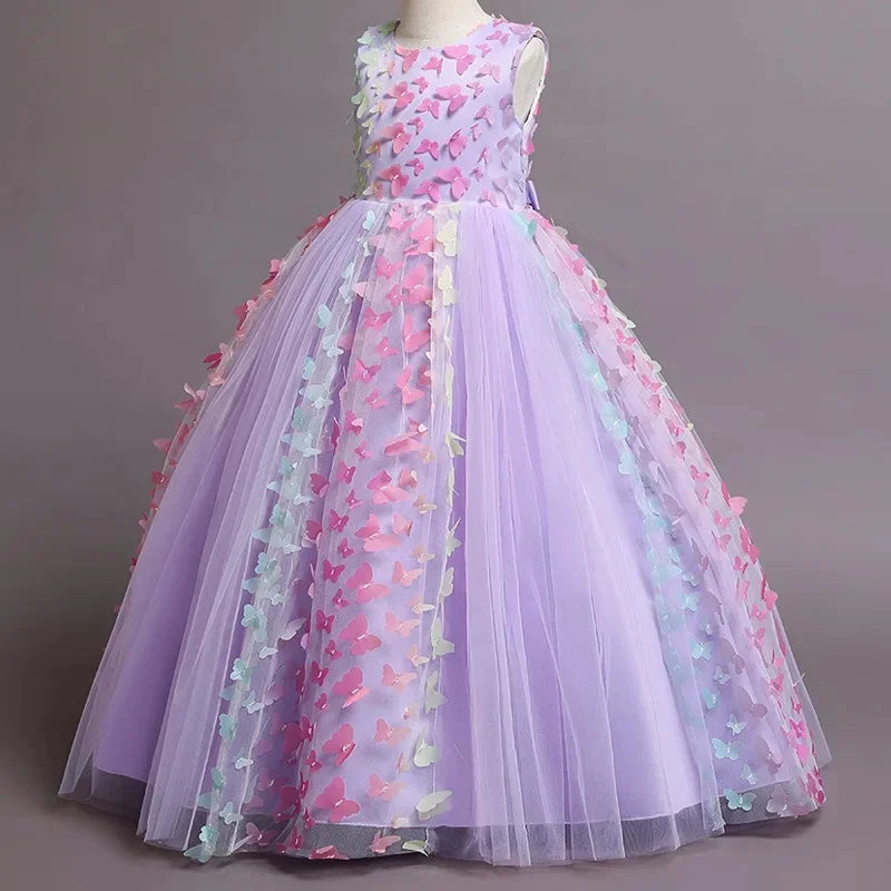 Vestido Princesa Borboletas