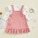 Conjunto Infantil Salopete + Faixa