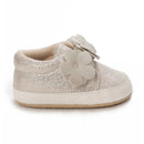 Tênis Baby Brilho Florzinhas