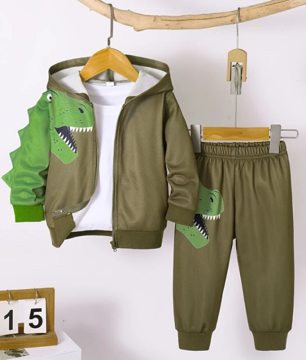 Conjunto Infantil Inverno Dinossauro
