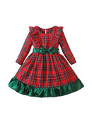 Vestido Infantil  Mariah Xadrez