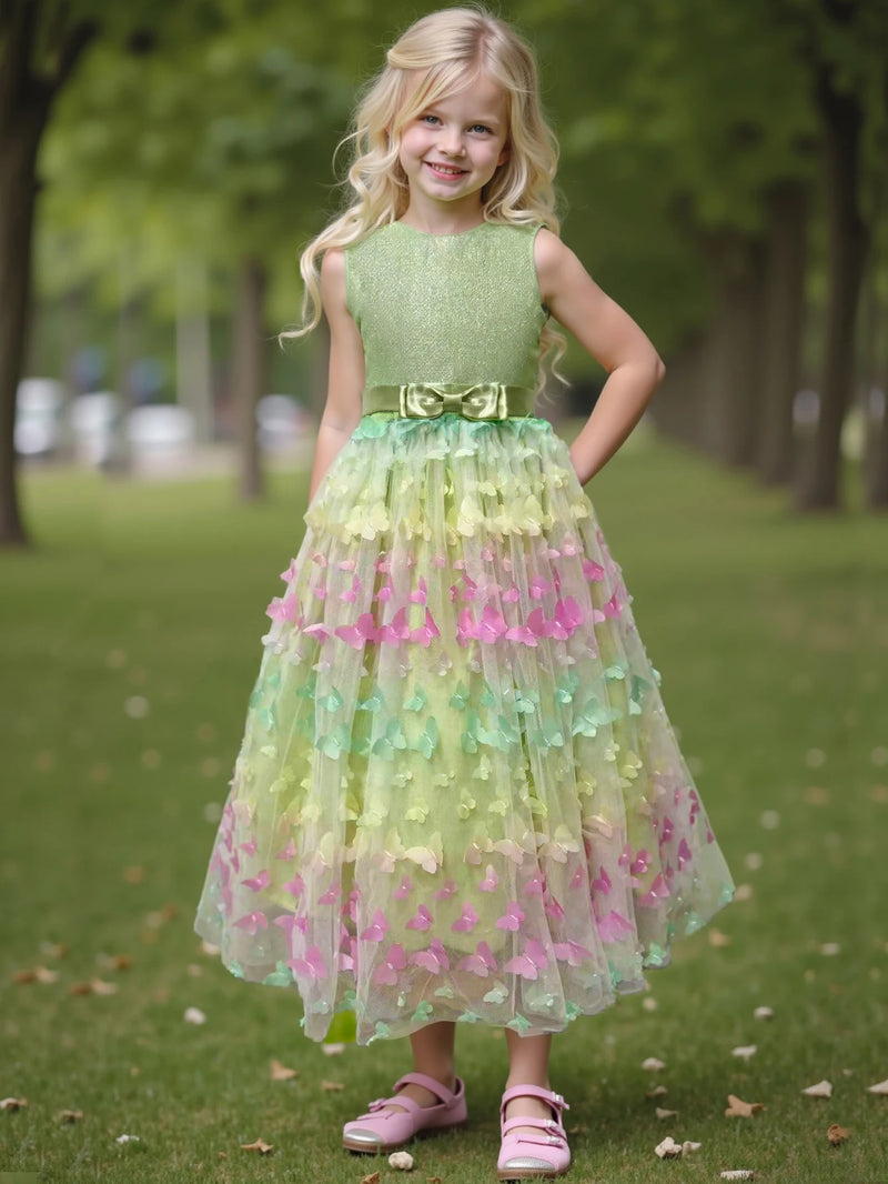 Vestido Infantil Bella Borboletas