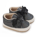 Tênis Baby Brilho Florzinhas