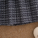 Vestido Infantil Xadrez com Laço