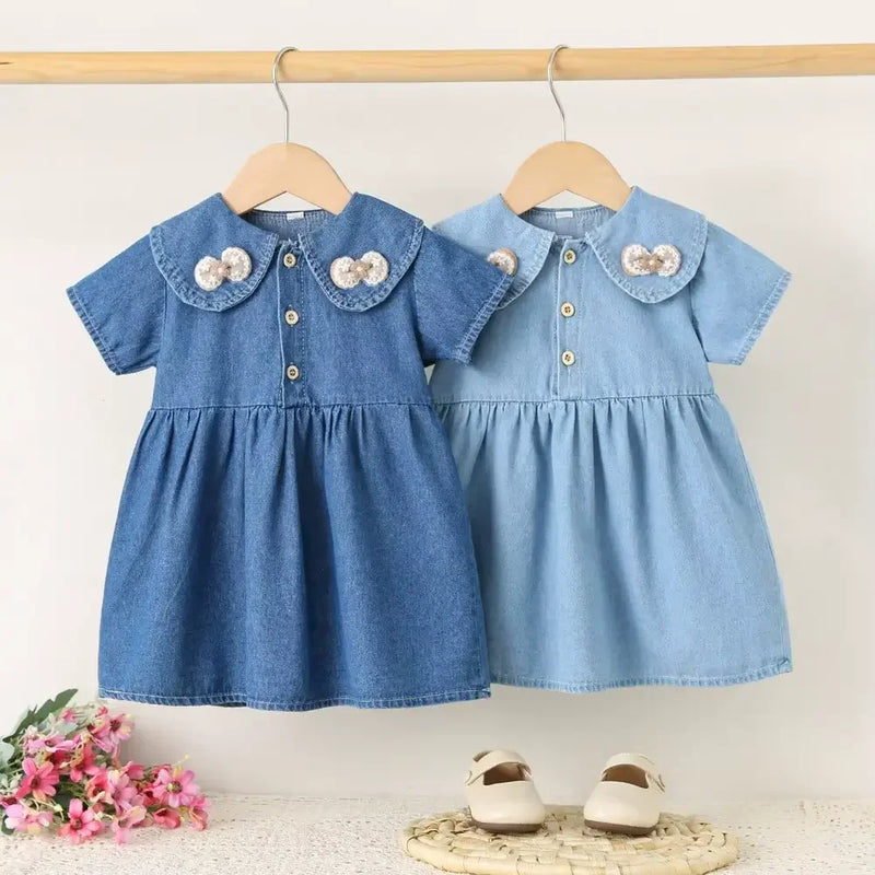Vestido Infantil Jeans Penélope