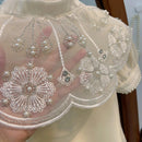 Vestido Infantil Delicado Pérolas - Loja BiBia