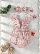Romper Infantil Mel Florzinha + Faixa