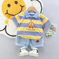 Conjunto Infantil Polo Listrada