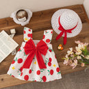 Vestido Infantil Frutinha Tropical + Chapéu