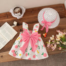 Vestido Infantil Frutinha Tropical + Chapéu