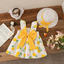 Vestido Infantil Frutinha Tropical + Chapéu