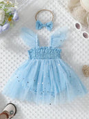 Romper Infantil Estrelinhas + Faixa - Loja BiBia