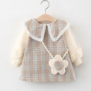 Vestido Infantil Alice + Florzinha