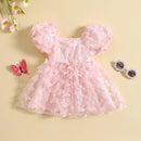 Vestido Infantil Manguinha Borboletas - Loja BiBia