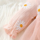 Romper Baby Tule Margarida + Faixa