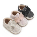 Tênis Baby Brilho Florzinhas