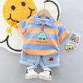 Conjunto Infantil Polo Listrada