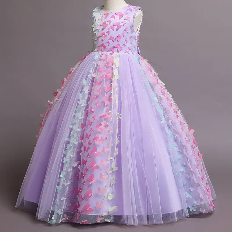 Vestido Princesa Borboletas