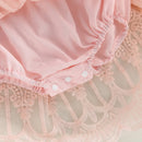 Vestido Infantil Vintage Renda