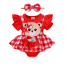 Romper Infantil Ursulety + Faixa