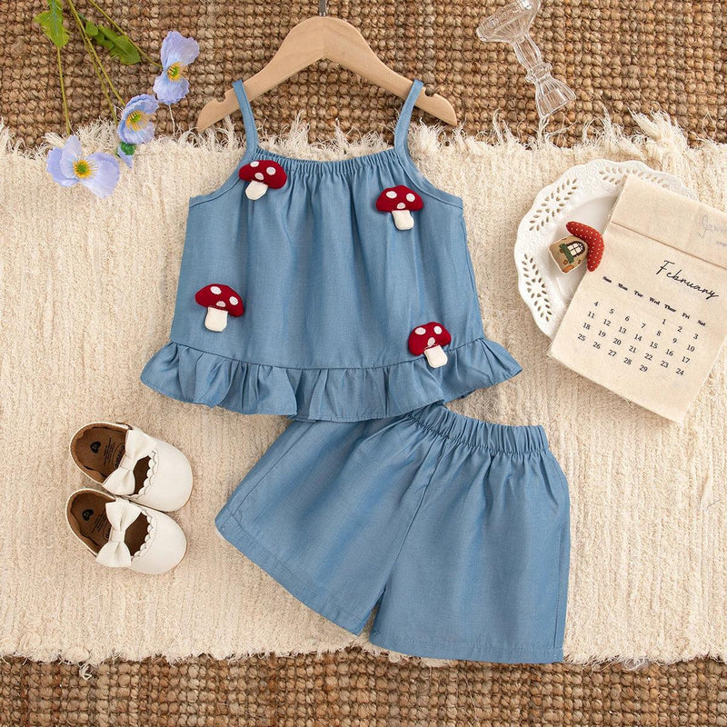 Conjunto Infantil Baby Cogumelos
