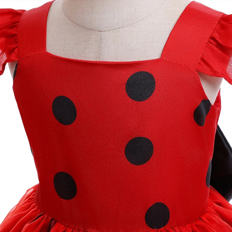 Vestido Infantil Joana Bolinhas - Loja BiBia