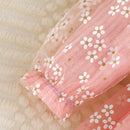 Vestido Infantil Tule Floridinho Margarida