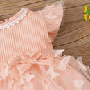 Vestido Infantil Borboletinhas + Faixa