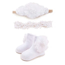 Kit Flower Meia + faixas