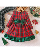 Vestido Infantil  Mariah Xadrez
