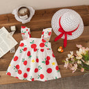 Vestido Infantil Frutinha Tropical + Chapéu