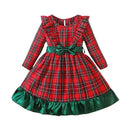 Vestido Infantil  Mariah Xadrez