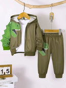 Conjunto Infantil Inverno Dinossauro