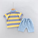 Conjunto Infantil Polo Listrada