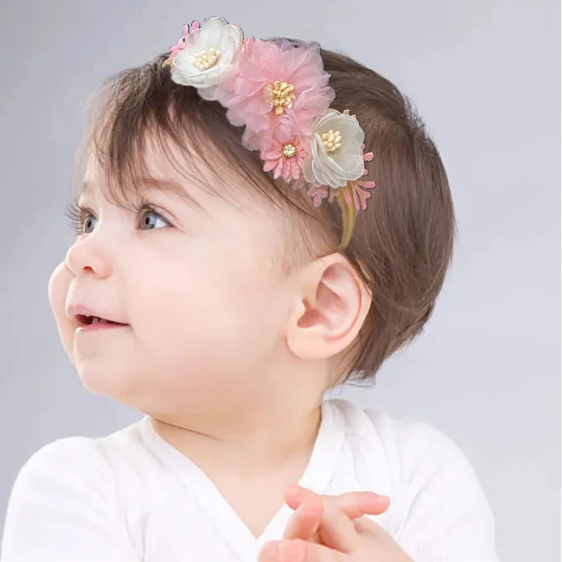 Kit Baby Faixas Flores