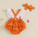 Romper Infantil Cenourinha + Faixa