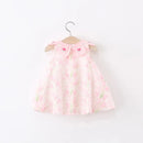 Vestido Infantil Tulipa + Bolsinha